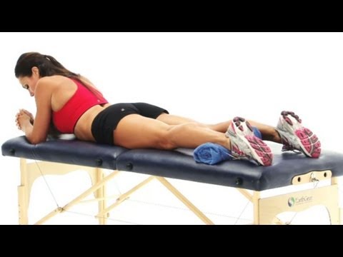 Quad exercises - isometric quads prone