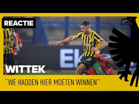 REACTIE | Wittek teleurgesteld na gelijkspel in derby