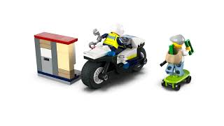 LEGO® City 60455 Honička na policejní motorce