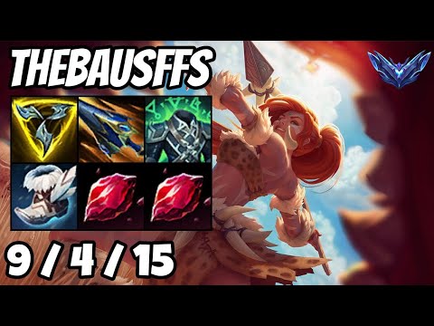 Thebausffs Flex Nidalee Jungle vs Kha'Zix 20/04/2025