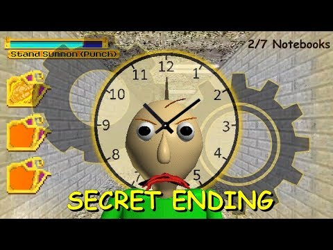 SECRET ENDING (Wrong answers only!) Baldi's Basics and The World-Baldi's basics 1.3.2 decompiled mod