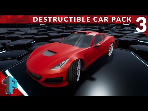 1Poly - Destructible Car Pack 3