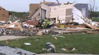 preview picture of video 'Harmann Estates Bridgeton Missouri MO Good Friday EF4 Tornado Damage Friday April 22 2011 4/22/11'