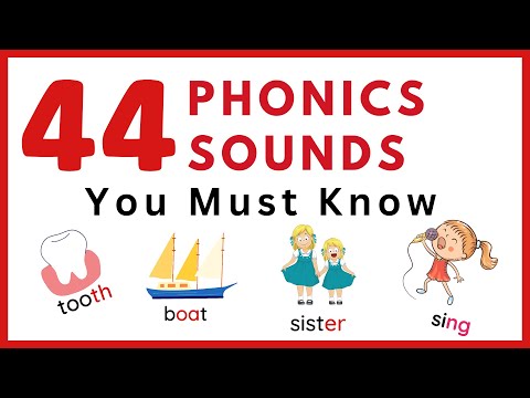 44 Phonics Sounds (Phonemes) of the English Language You Must Know | Phonics Reading