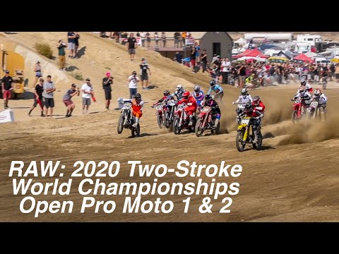 RAW: 2020 Two-Stroke World Championships - Open Pro Moto 1 and 2