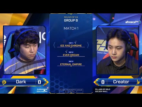 [2020 GSL S3] Ro.24 Group B Match1 Dark vs Creator