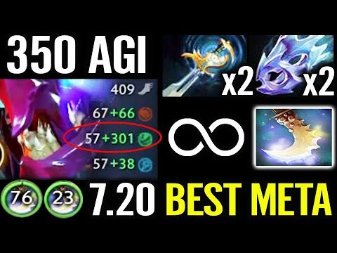 CANCER MONSTER [Slark] +350 Agi Crazy Game MAX Speed MODE Epic Pro Dota 2 Gameplay