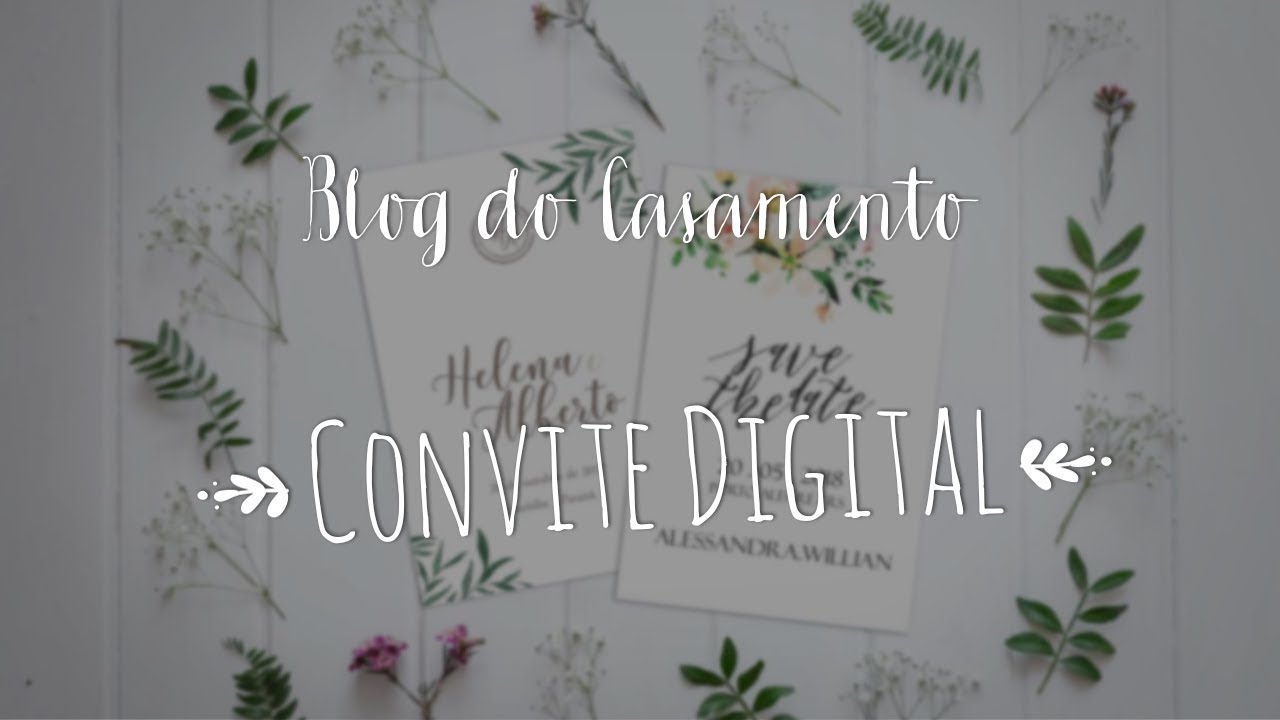 5 motivos para não fazer apenas o convite digital para o casamento