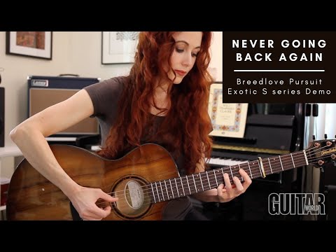 "Never Going Back Again" by Fleetwood Mac - Breedlove Demo by Gretchen Menn