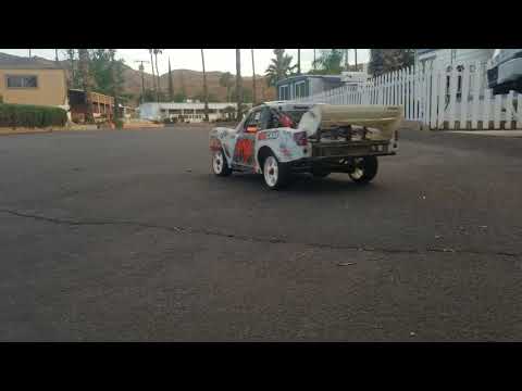 5-5-18 Traxxas UDR standard 17mm hex conversion testing.