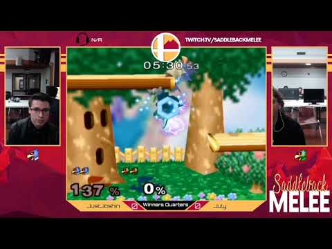 Saddleback Gaucho Gauntlet #1 - JustJoshin (Falco) vs. July (Falco): Winners Quarters