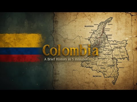 Colombia - A Brief History in 5 Minutes