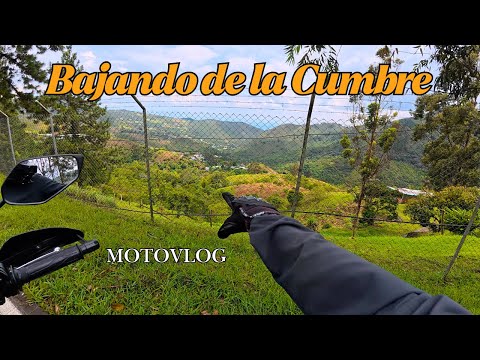 LA CUMBRE Bajando Hasta YUMBO Valle 🇨🇴 Motovlog