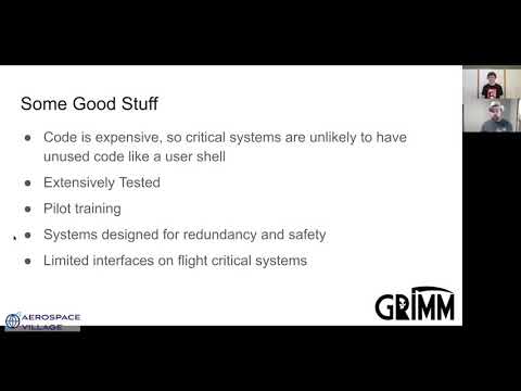 DEF CON Safe Mode Aerospace Village - Cornelius, Brown -   Cybersecurity & Aviation Regulation