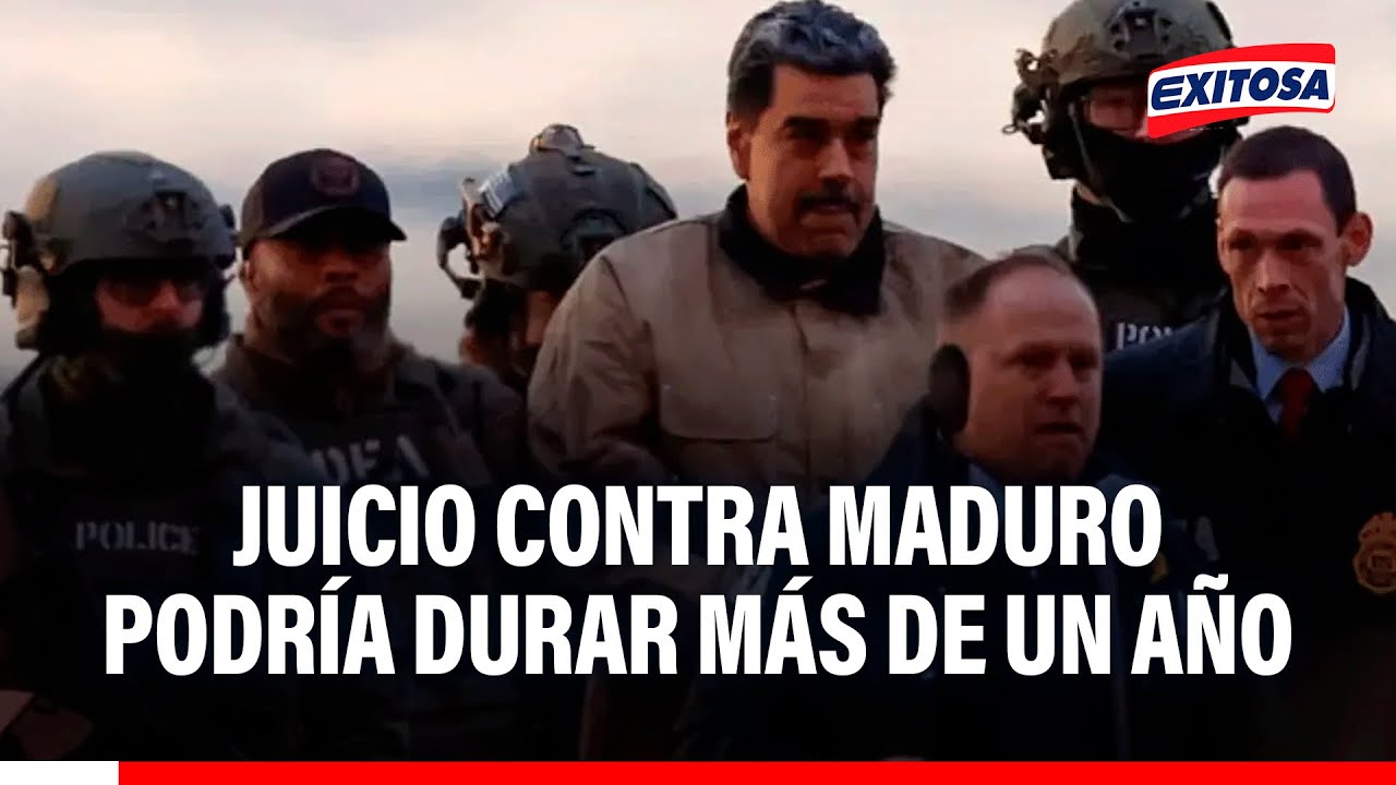 🔴🔵 Nicolás Maduro afrontaría JUICIO EN EE.UU. durante más de un año, señala experto