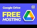 How to Host a website for free on google drive