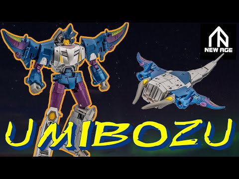 NewAge H43V UMIBOZU (Legends Class Transmetal Depth Charge) #transformers #newage