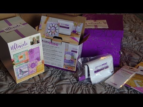 NEW! Crafter's Companion Ultimate Card Making Compendium & Gemini Mini Unboxing!!!