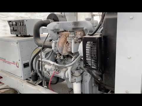 55KW 69KVA Detroit Diesel Emergency back up generator