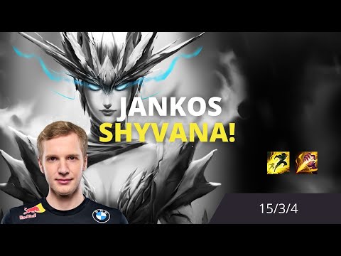 JANKOS PLAYS SHYVANA JUNGLE 15/3/4 | PRO PLAYER REPLAY