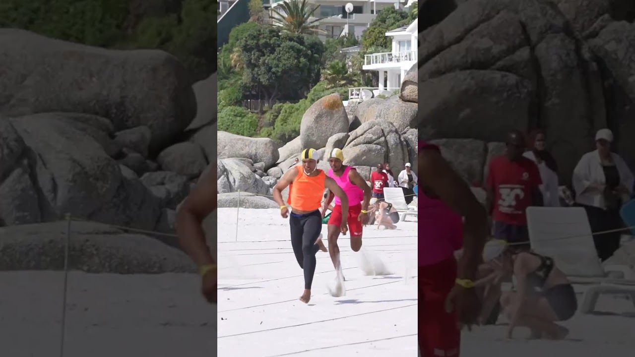 Mens Beach Sprint | Lifesaving Sport | Clifton | Cape Town | Rescue Sport Series