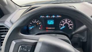 Menards Ford F-150 Rental Truck startup
