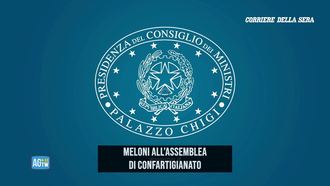 Meloni all’assemblea di Confartigianato