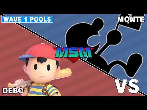 Offline MSM 238 - Debo (Ness) VS FT | Monte (Game & Watch) Wave 1 Pools