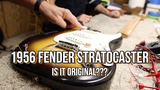 Video thumbnail for 1956 Fender Stratocaster at Norman's Rare Guitars - IS IT ORIGINAL??? by Normans Rare Guitars