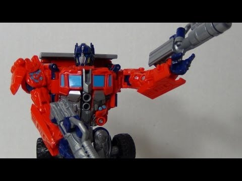 First Strike Optimus Prime | Transformers Movie (2007) Voyager figure review