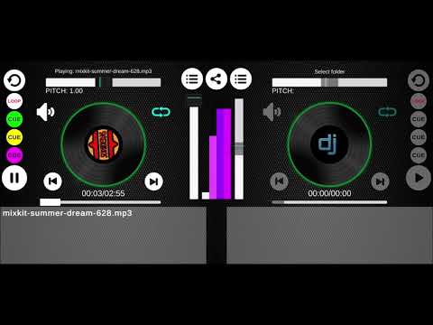 MixMaster DJ Turntable