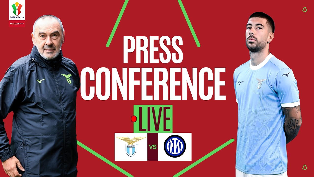 🔴 LIVE | Lazio Press Conference | LAZIO-INTER | Coppa Italia Frecciarossa 2025/26
