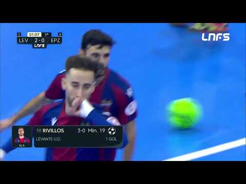Gol Rivillos (3-0) Levante UD FS - Real Betis FS. J21, 1Div. LNFS
