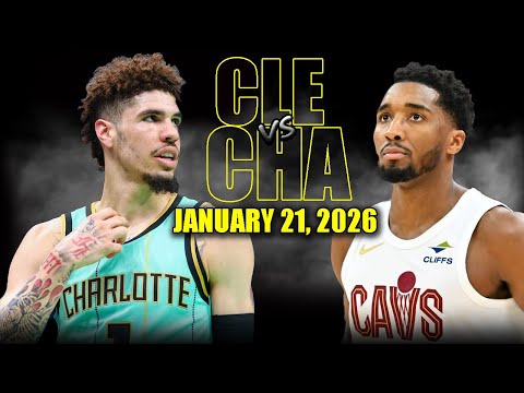 Cleveland Cavaliers vs Charlotte Hornets Full Game Highlights – January 21, 2026 | NBA Season