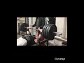 Bench Press 180kg easy on 85kgs bodyweight - video from 2016