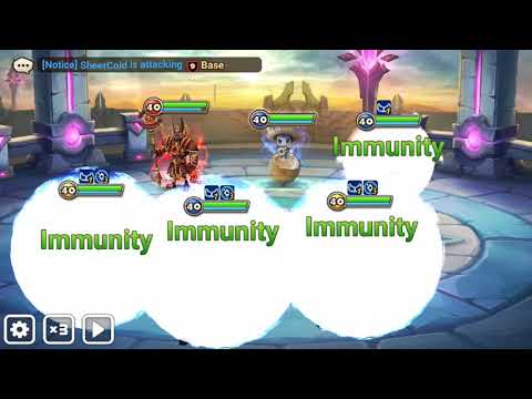 Summoners war G3 siege: NaCl Vs Shuriken Vs GodsArmy