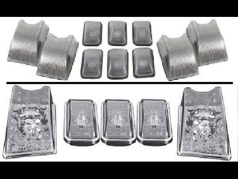 2003 HUMMER H2: RECON vs SPYDER roof marker lights