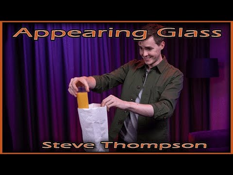 Voir la vidéo Appearing Glass - Steve Thompson