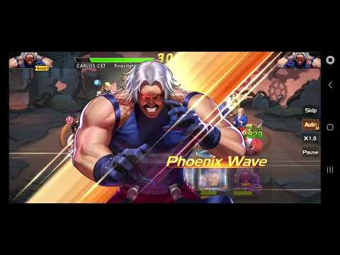Rugal is too strong  king of figthers  ranked arena fight