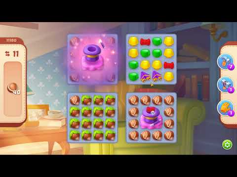 Homescapes Level 11180 No Boosters Gameplay