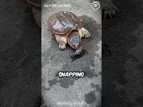 Do THIS if you find a SNAPPING TURTLE in the road! 😱