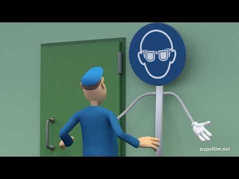 Napo in... best signs story - Remastered 2023 - episode 009 - Safety goggles must be worn