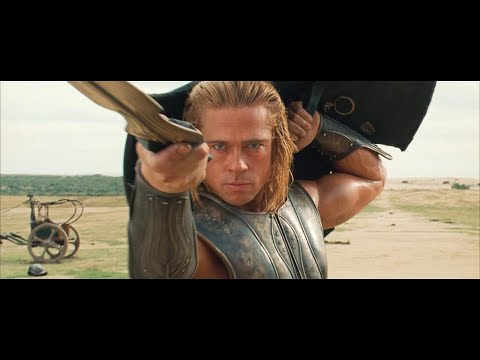 Troy 2004 Hector vs Achilles Full Fight Scene HD
