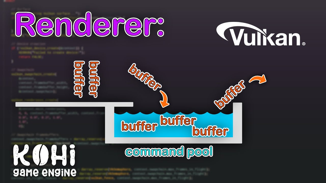 Kohi #019: Vulkan Command Pools and Buffers (Vulkan Game Engine Series)