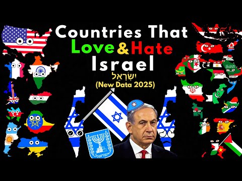 Countries That Love/Hate Israel (New Data)