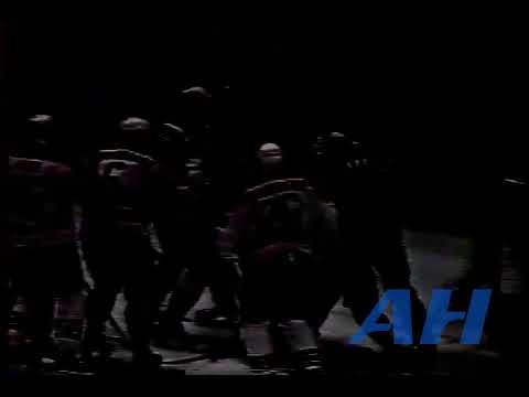 NHL Jan. 16, 1990 Rob Murray,WSH v Jamie Huscroft,NJ Washington Capitals New Jersey Devils