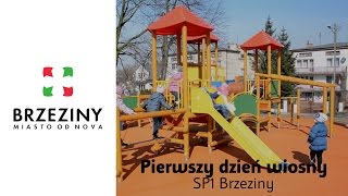 preview picture of video 'Pierwszy dzień wiosny w SP1 Brzeziny /20 marca 2015r./'
