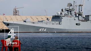 Russian frigate fires warning shots at British yacht in English Channel