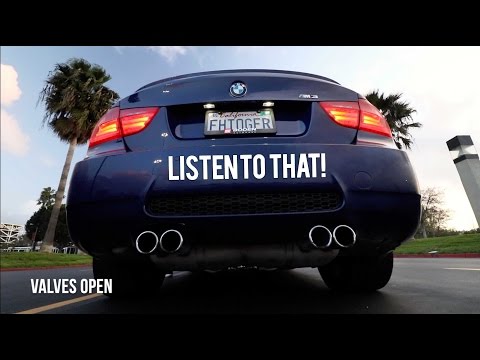 QTP Exhaust Cutouts (BMW E90 M3)