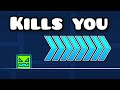 Geometry Dash But EVERYTHING HURTS 2 1 Challenge